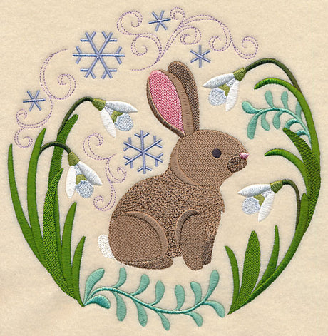 Winter Woodland Rabbit