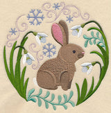 Winter Woodland Rabbit