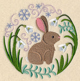 Winter Woodland Rabbit