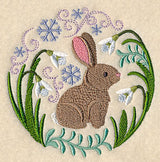 Winter Woodland Rabbit