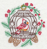 Cardinal Birdcage (Vintage)