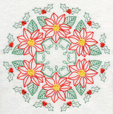 Kaleidoscope of Poinsettias (Vintage)