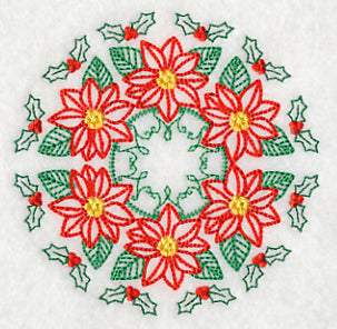 Kaleidoscope of Poinsettias (Vintage)
