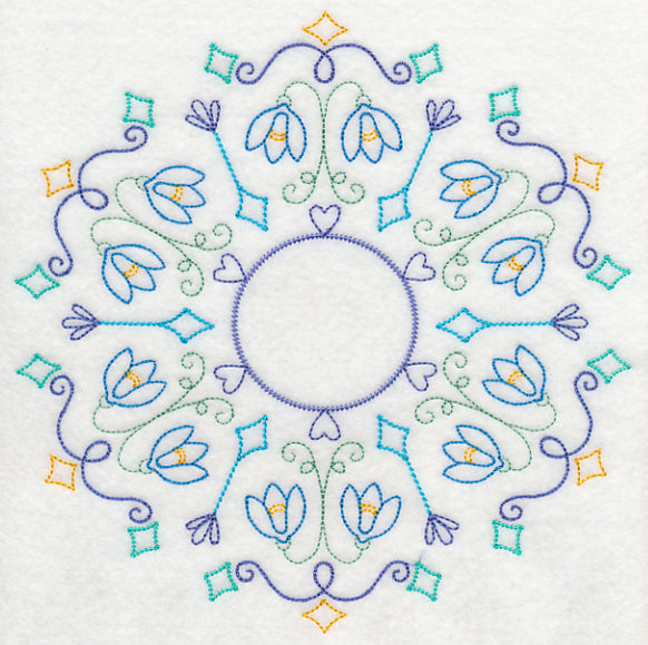 Kaleidoscope of Snowdrops (Vintage)