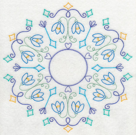 Kaleidoscope of Snowdrops (Vintage)