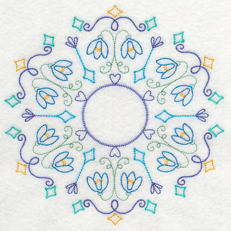 Kaleidoscope of Snowdrops (Vintage)