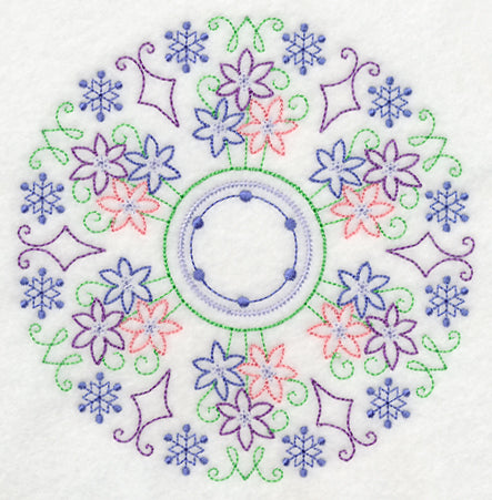 Kaleidoscope of Crocuses (Vintage)