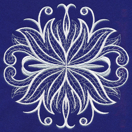 Beauty and Grace Flourish (Whitework)