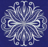 Beauty and Grace Flourish (Whitework)