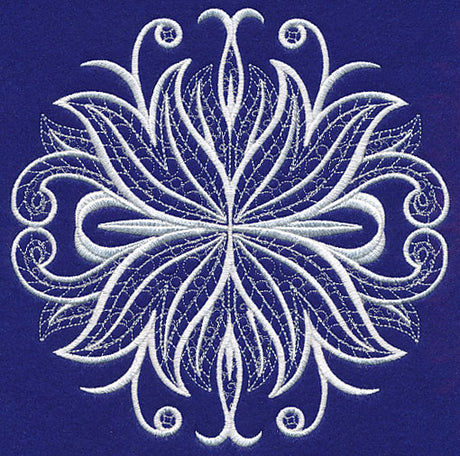 Beauty and Grace Flourish (Whitework)