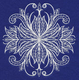 Swirling Symphony Flourish (Whitework)