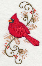 Elegant Cardinal Spray