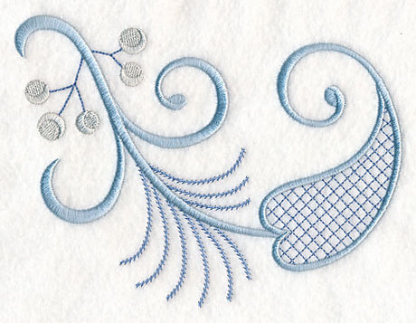 Elegant Winter Flourish