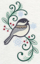 Elegant Chickadee Spray