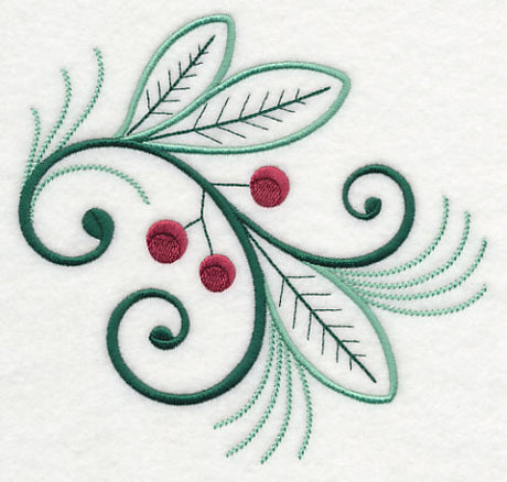 Elegant Winter Greenery Flourish