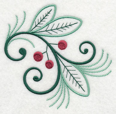 Elegant Winter Greenery Flourish