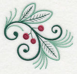 Elegant Winter Greenery Flourish