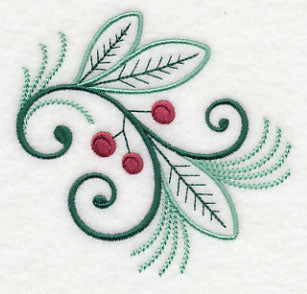 Elegant Winter Greenery Flourish