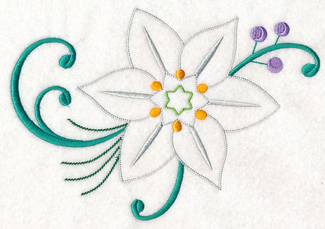 Elegant Star of Bethlehem Flourish