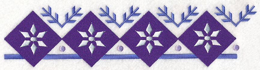 Nordic Winter Flower Border