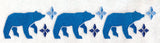 Nordic Winter Bear Border