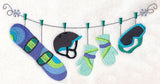 Snowboard Clothesline