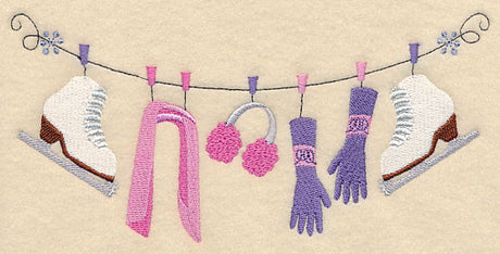 Figure Skating Clothesline