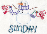 Sunday Snowman (Vintage)