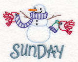 Sunday Snowman (Vintage)