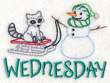 Wednesday Snowman (Vintage)