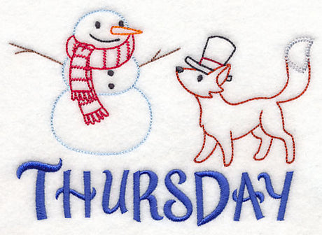Thursday Snowman (Vintage)