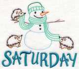 Saturday Snowman (Vintage)