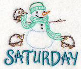 Saturday Snowman (Vintage)