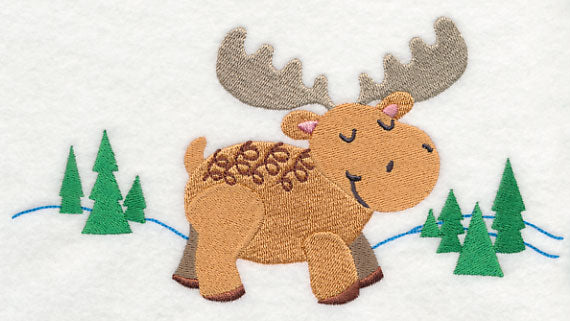 Happy Arctic Moose