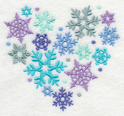 Heart of Snowflakes