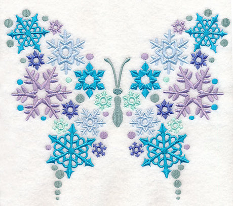 Butterfly of Snowflakes