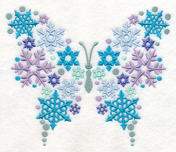 Butterfly of Snowflakes