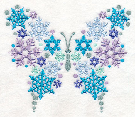 Butterfly of Snowflakes