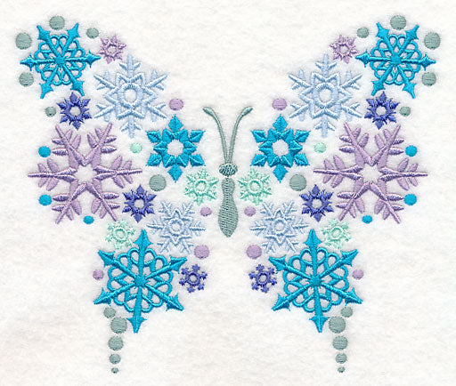 Butterfly of Snowflakes