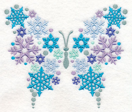 Butterfly of Snowflakes
