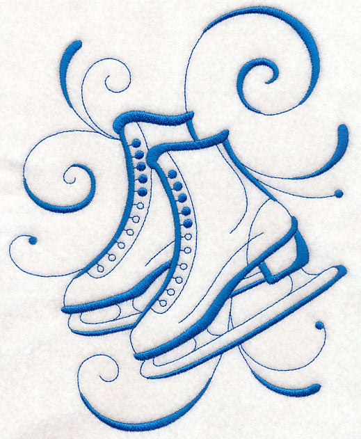Inky Ice Skates
