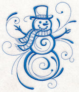 Inky Snowman