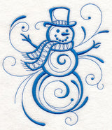 Inky Snowman