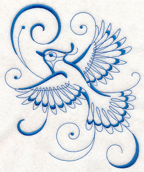 Inky Blue Jay