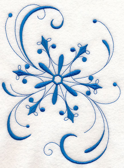 Inky Snowflake
