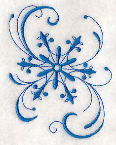 Inky Snowflake