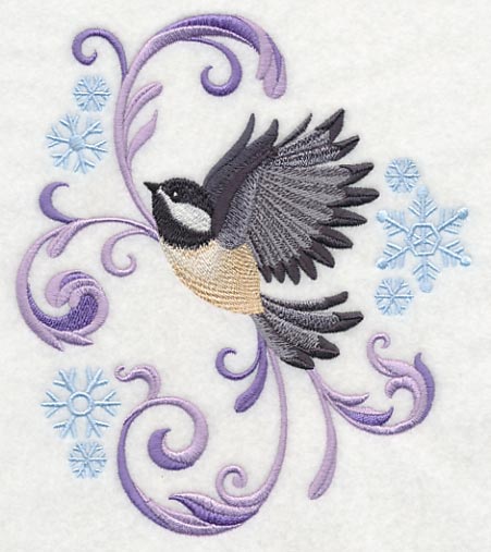 Flying Chickadee Flourish