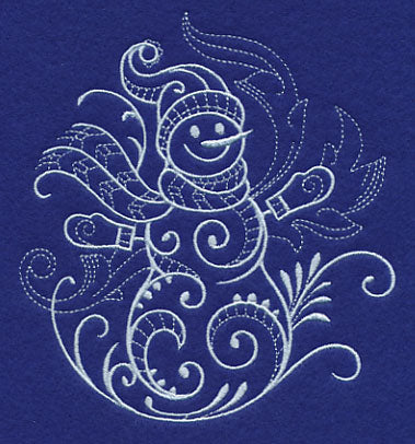 Snowman Storm Filigree