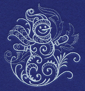 Snowman Storm Filigree
