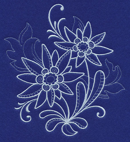 Snowy Edelweiss Filigree